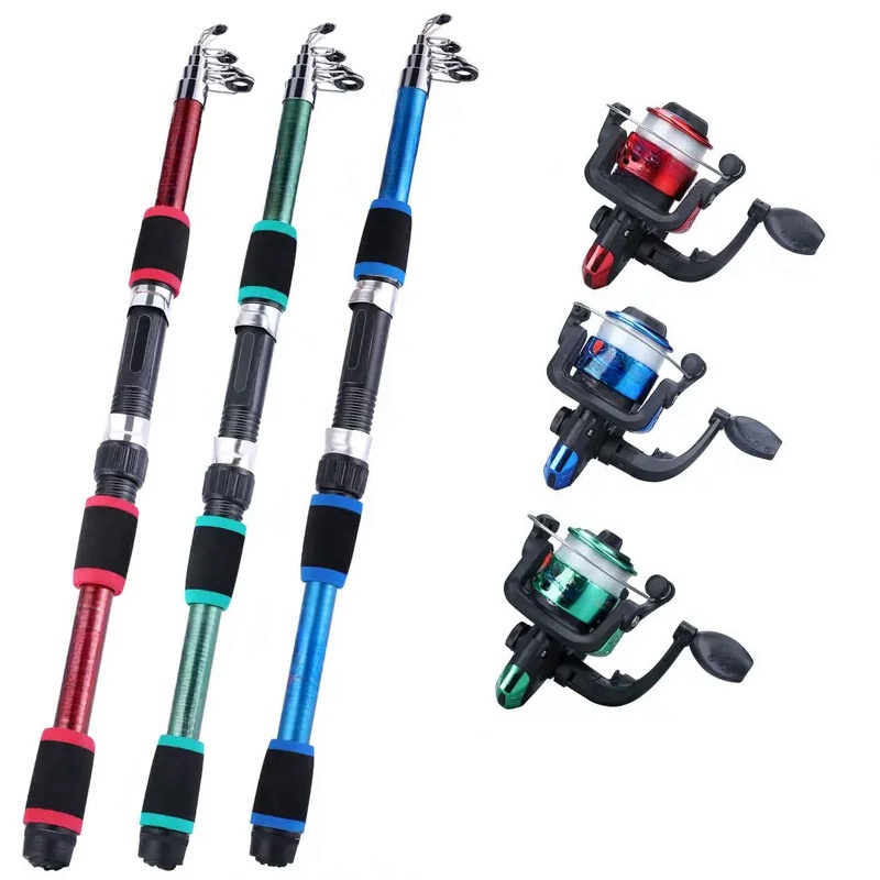 Fishing Rod Ice - Fishing Pole Set Full Kits With