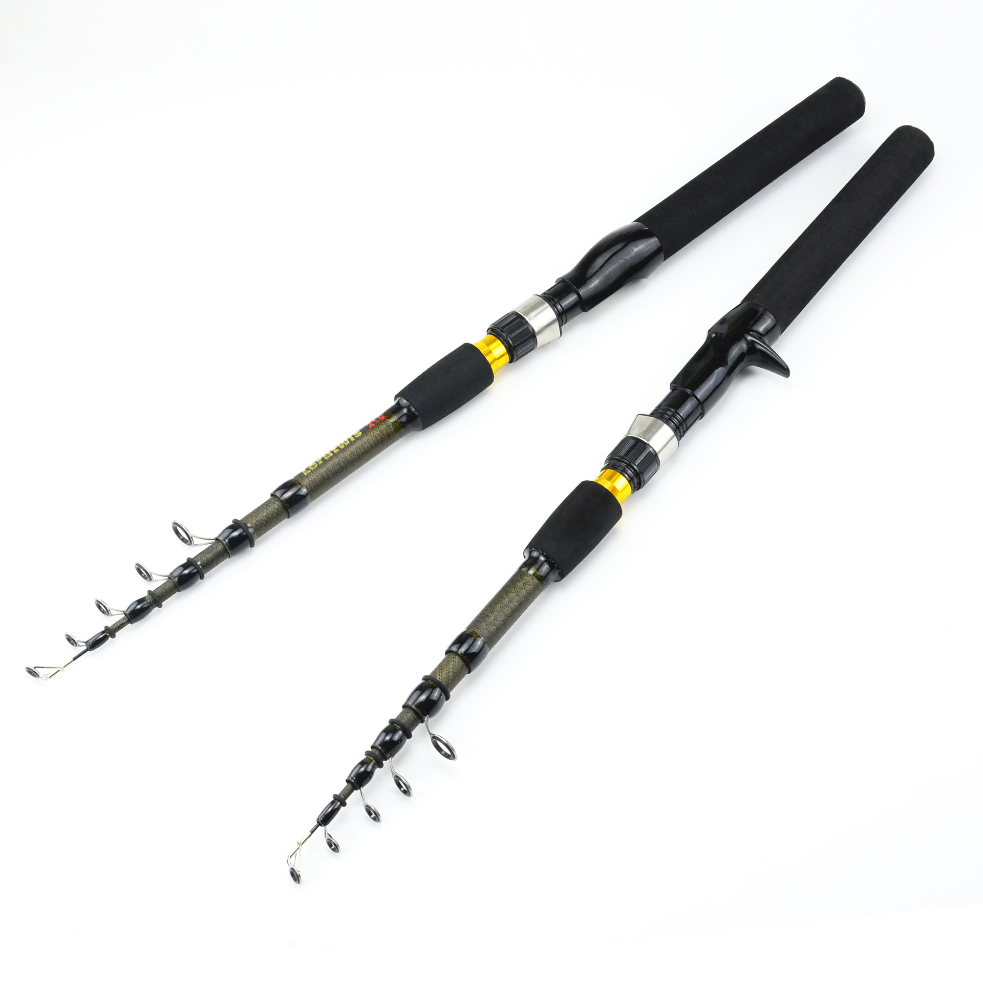 Fishing Rod Ice - 0.9-2.1m Carbon Telescopic Fishing Rods Ice