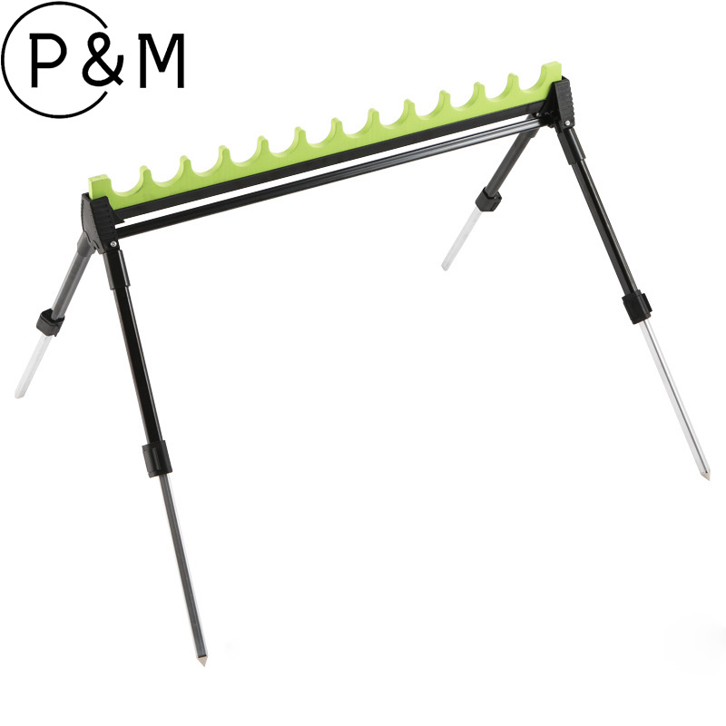 Fishing Rod Telescopic - Outdoor Multi-Rod Support Bracket, Adjustable 2-Section