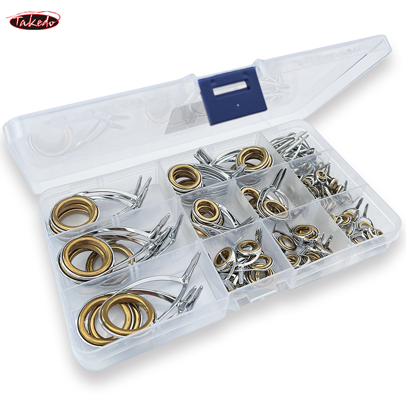 Fishing Rod Guide Replacement - TAKEDO TN75-1 5sets Spinning Medium Fishing