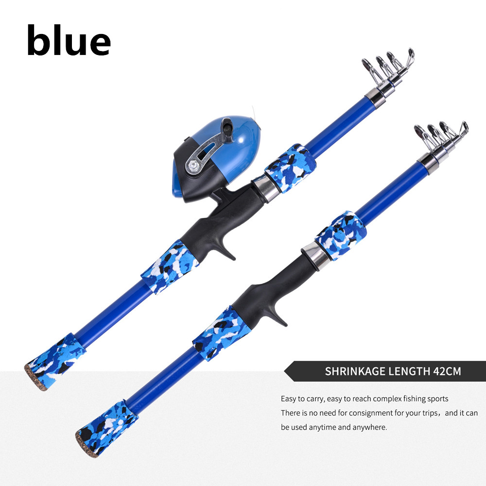 Portable telescopic camouflage - Fishing Rod Ice avis et prix