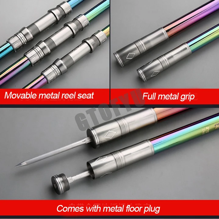 2.1m 2.7m  3.9m 4.5m Telescopi - Fishing Rod Surf avis et prix
