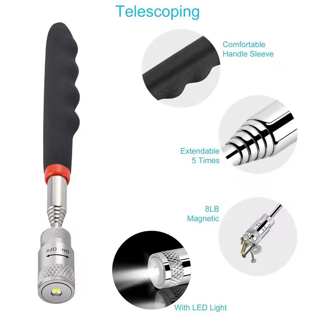 Telescopic Magnetic Pen with L - Fishing Rod Travel avis et prix