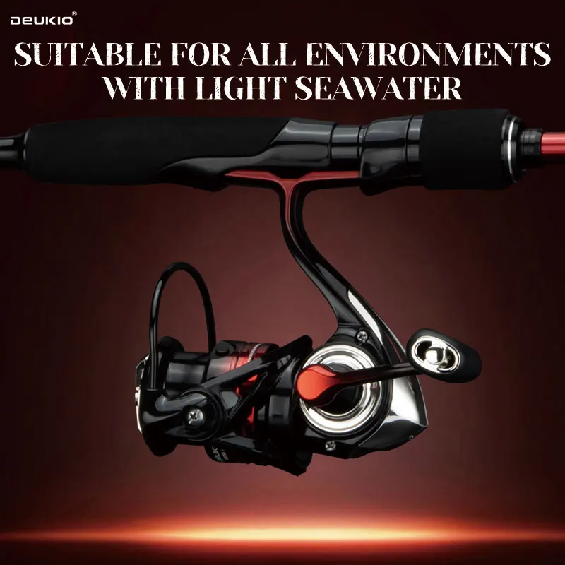 DEUKIO 4/5 Sections Fishing Ro - Fishing Rod Combo avis et prix