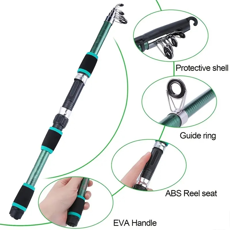 Fishing Pole Set Full Kits Wit - Fishing Rod Ice avis et prix