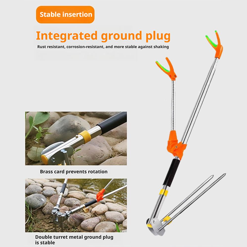 Ground Fishing Rod Stand Brack - Fishing Rod Case avis et prix