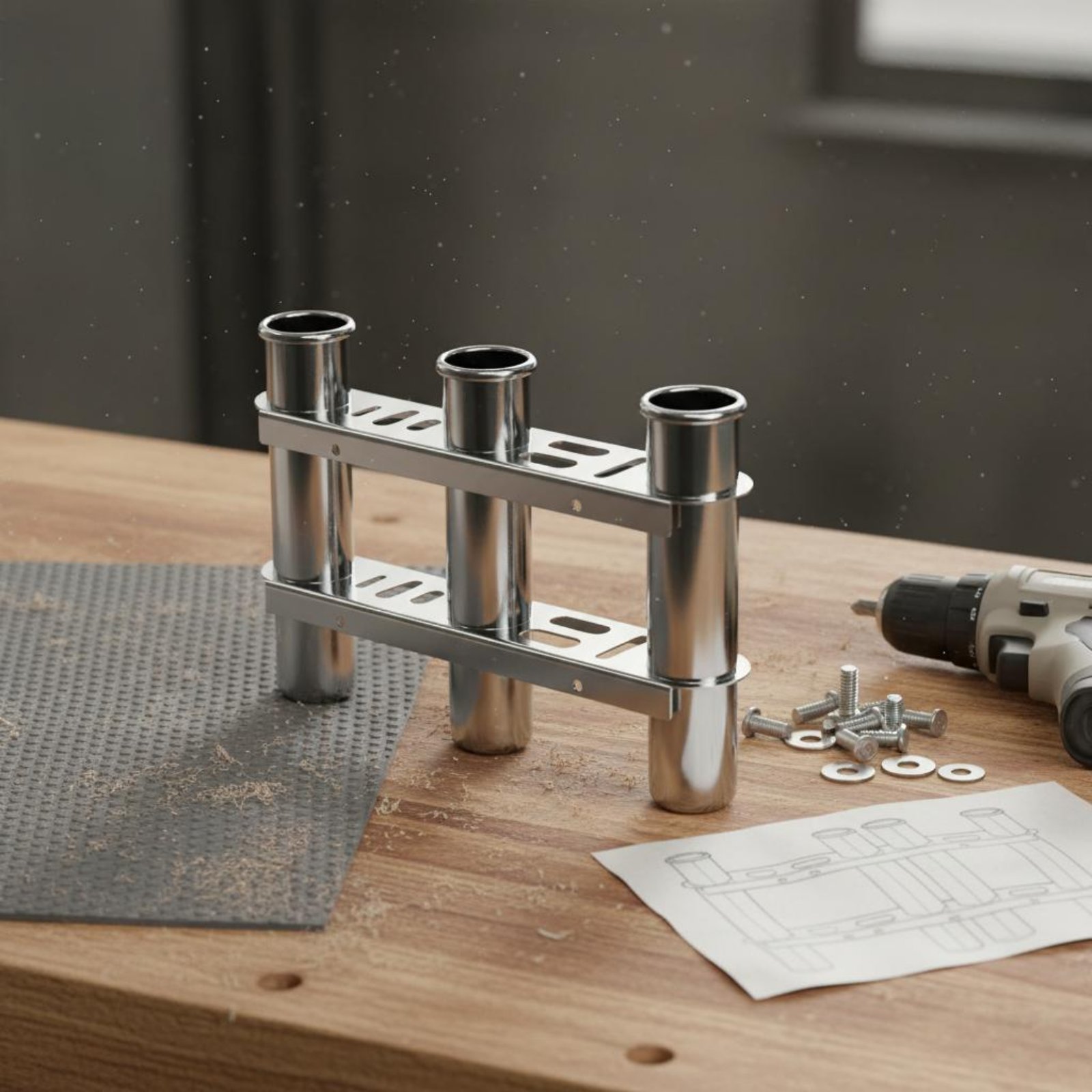 Stainless Steel Boat Rod Holde - Fishing Rod Rack avis et prix