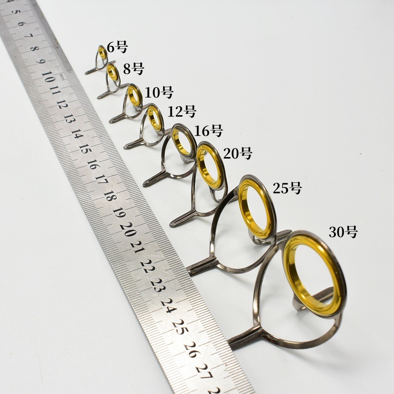 8Pcs Fishing Tackle Stainless  - Fishing Rod Guide Replacement avis et prix