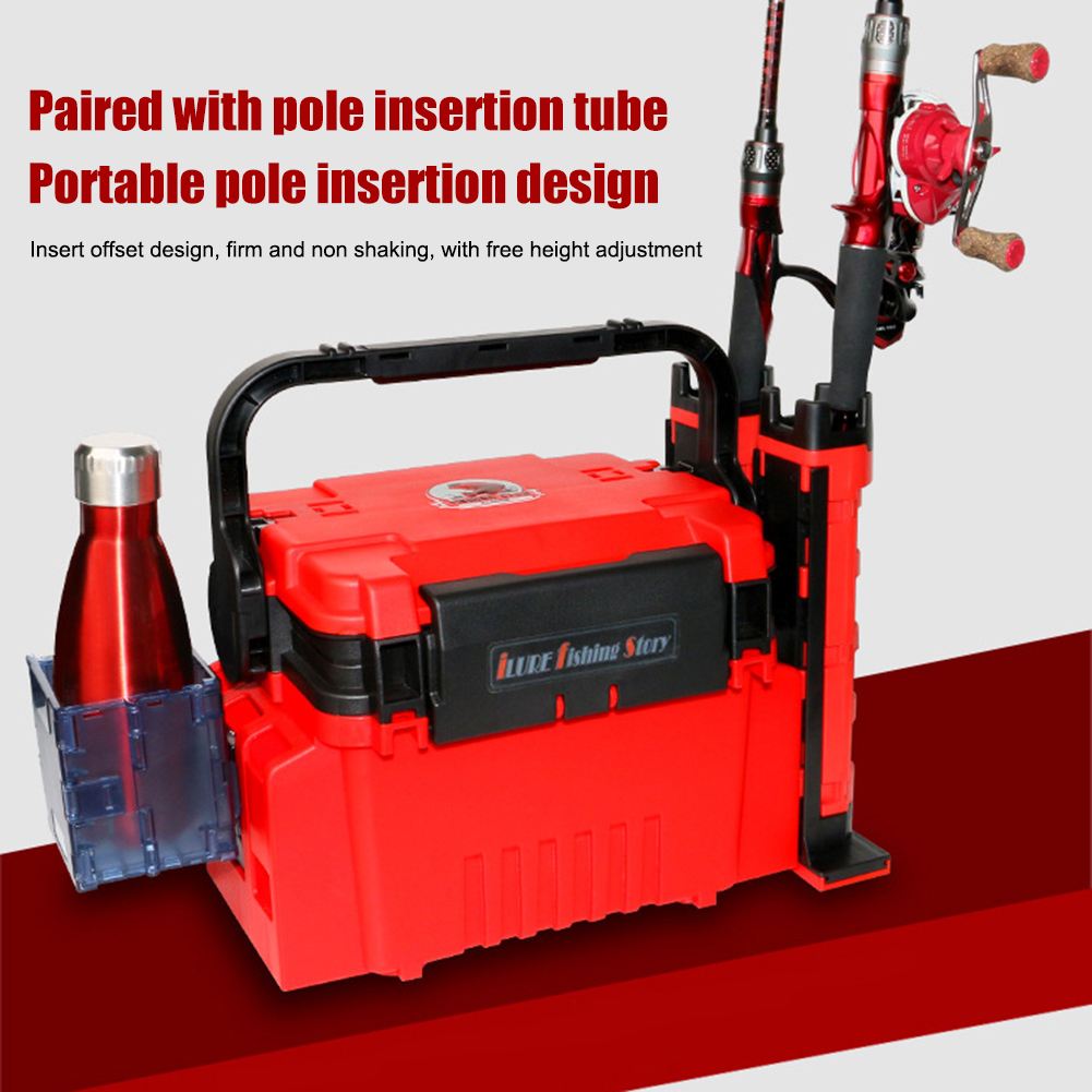 Portable Fishing Box Rod Stand - Fishing Rod Case avis et prix