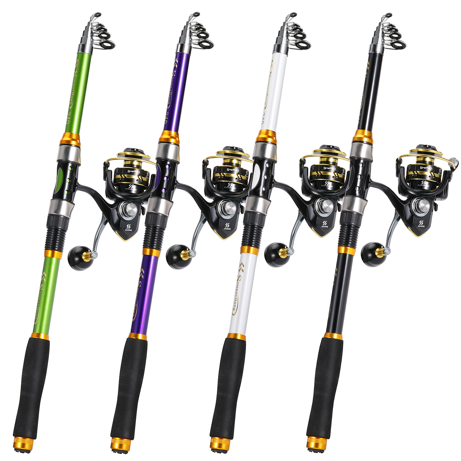 Sougayialng spinning fishing r - Fishing Rod Combo avis et prix