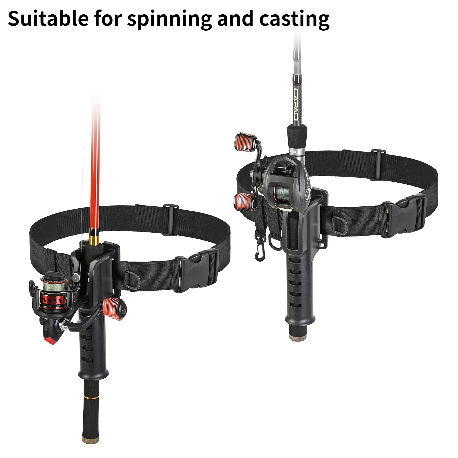 Hanging Fishing Waist Belt Rod - Fishing Rod Fly avis et prix
