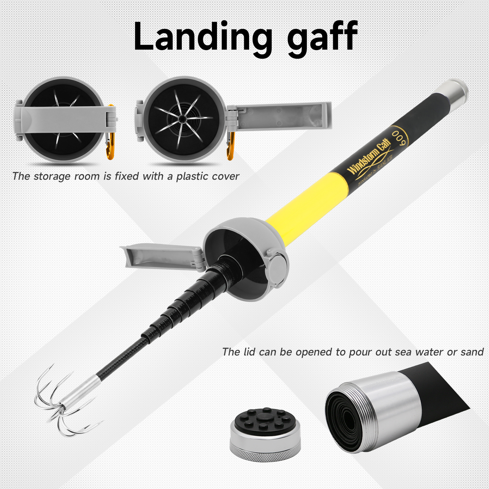 SANLIKE 6M Telescopic Squid Ro - Fishing Rod Carbon Fiber avis et prix