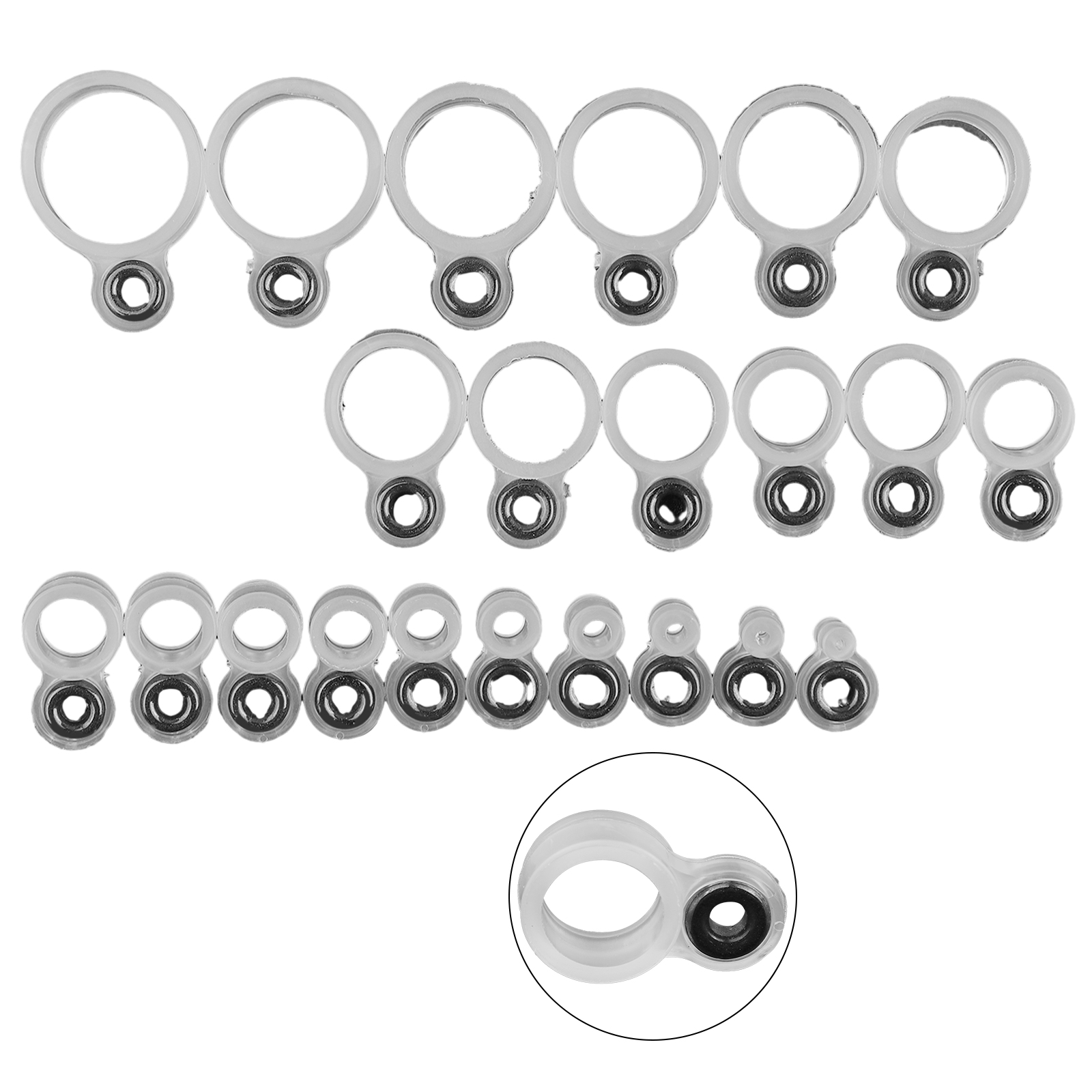 14/22Pcs Fishing Rod Eyelet Re - Fishing Rod Repair Kit avis et prix