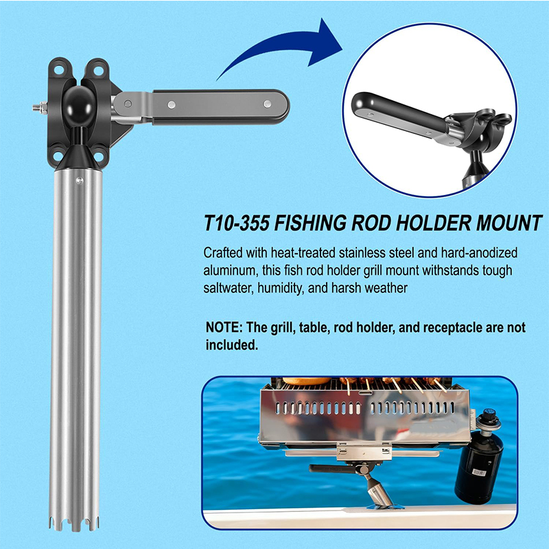 All-Angle Adjustable Fish Rod  - Fishing Rod Holder avis et prix