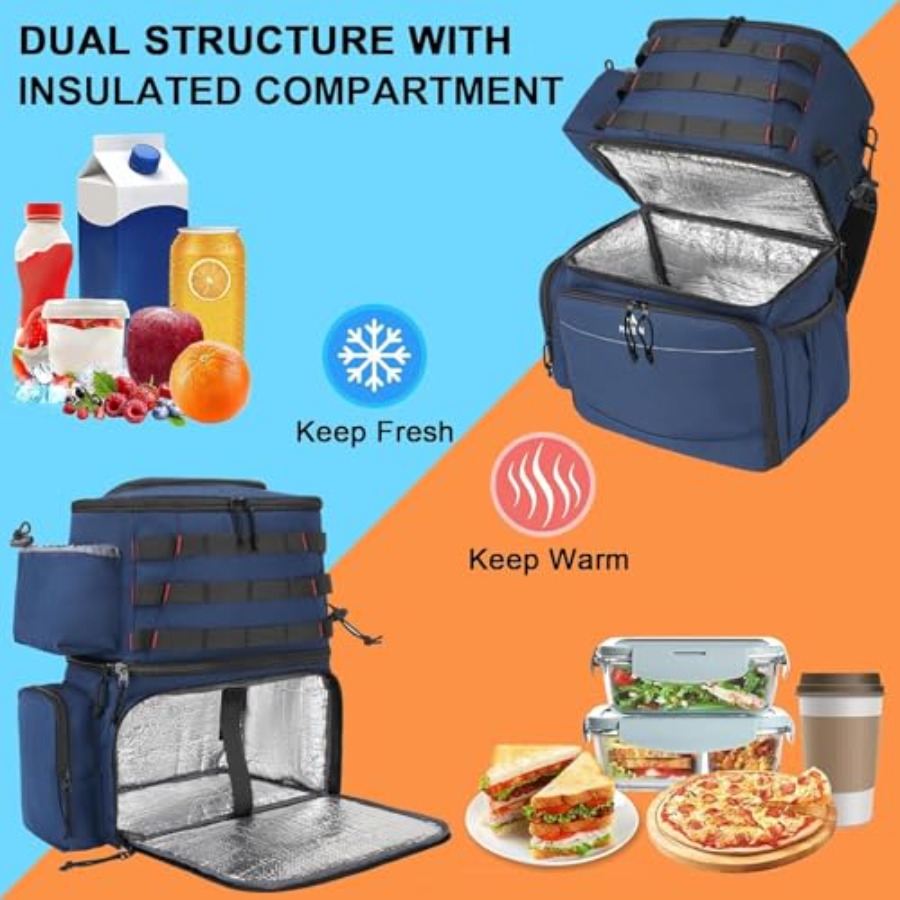 Fishing Backpack, Water Resist - Fishing Rod Holder avis et prix