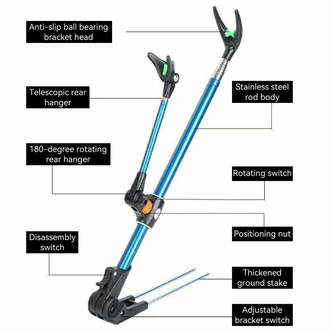 Thickened Telescopic Fishing R - Fishing Rod Casting avis et prix