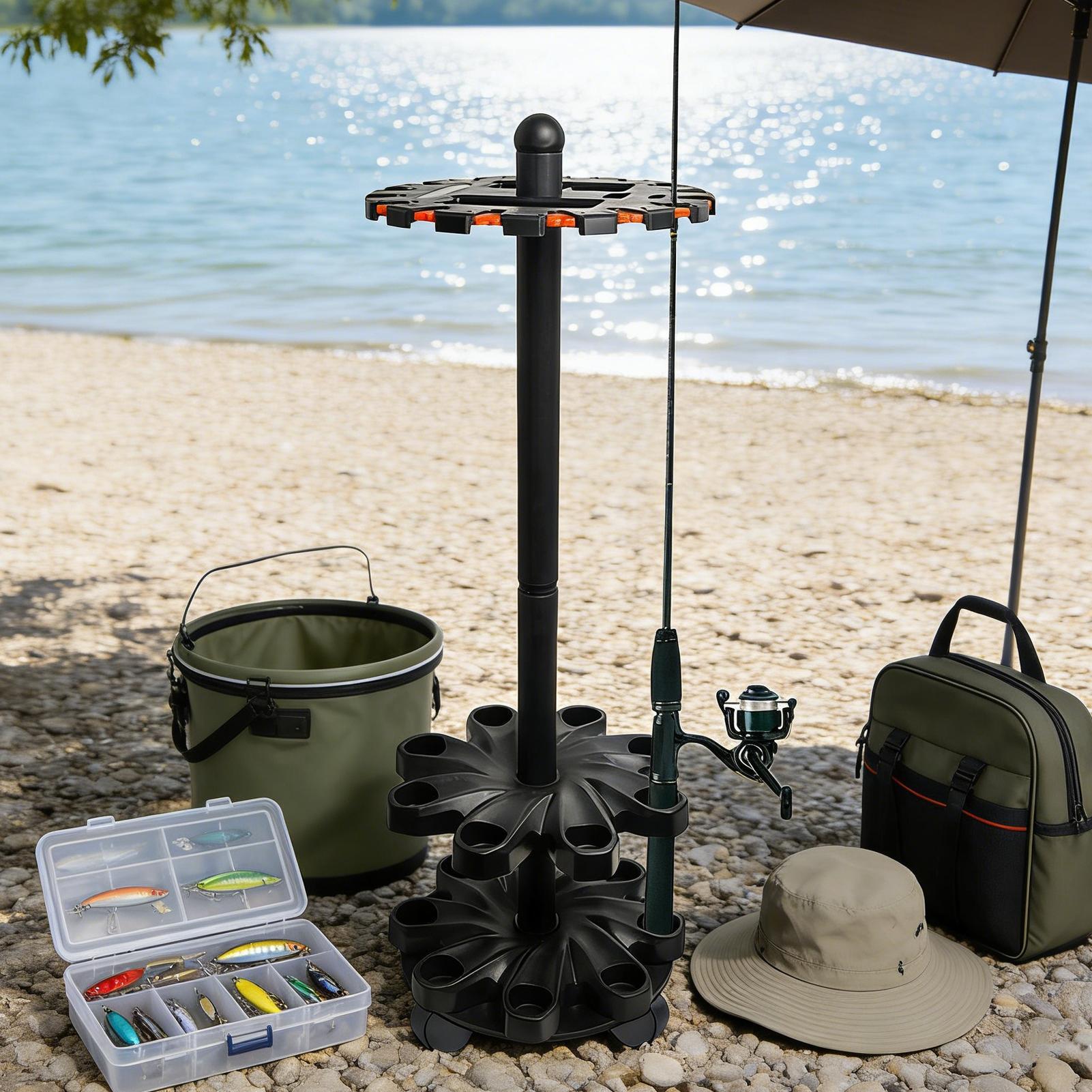 Fishing Rod Racks Angling Pole - Fishing Rod Rack avis et prix