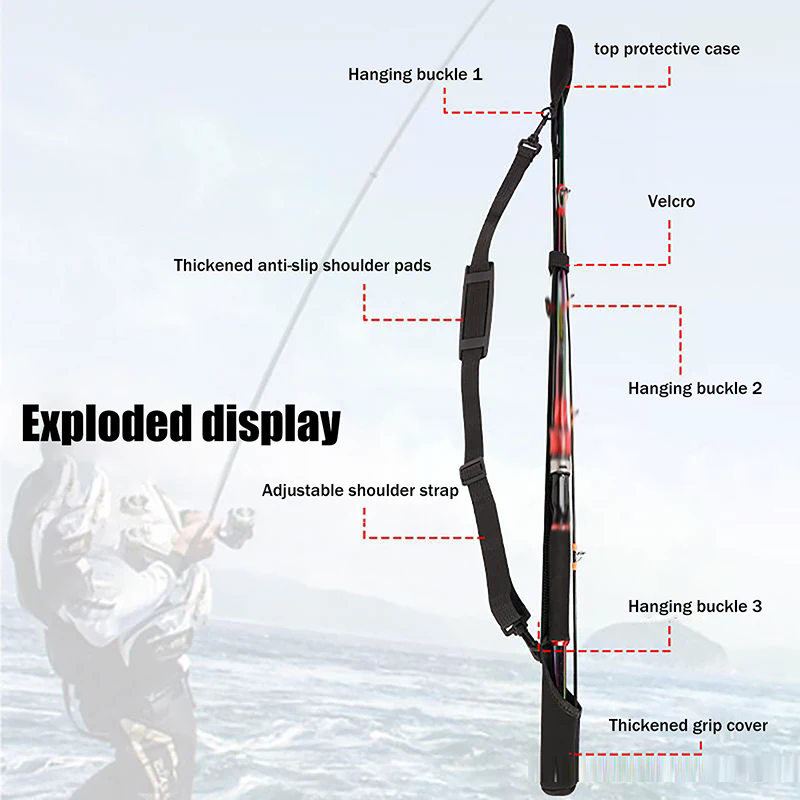 Adjustable Fishing Rod Storage - Fishing Rod Combo avis et prix
