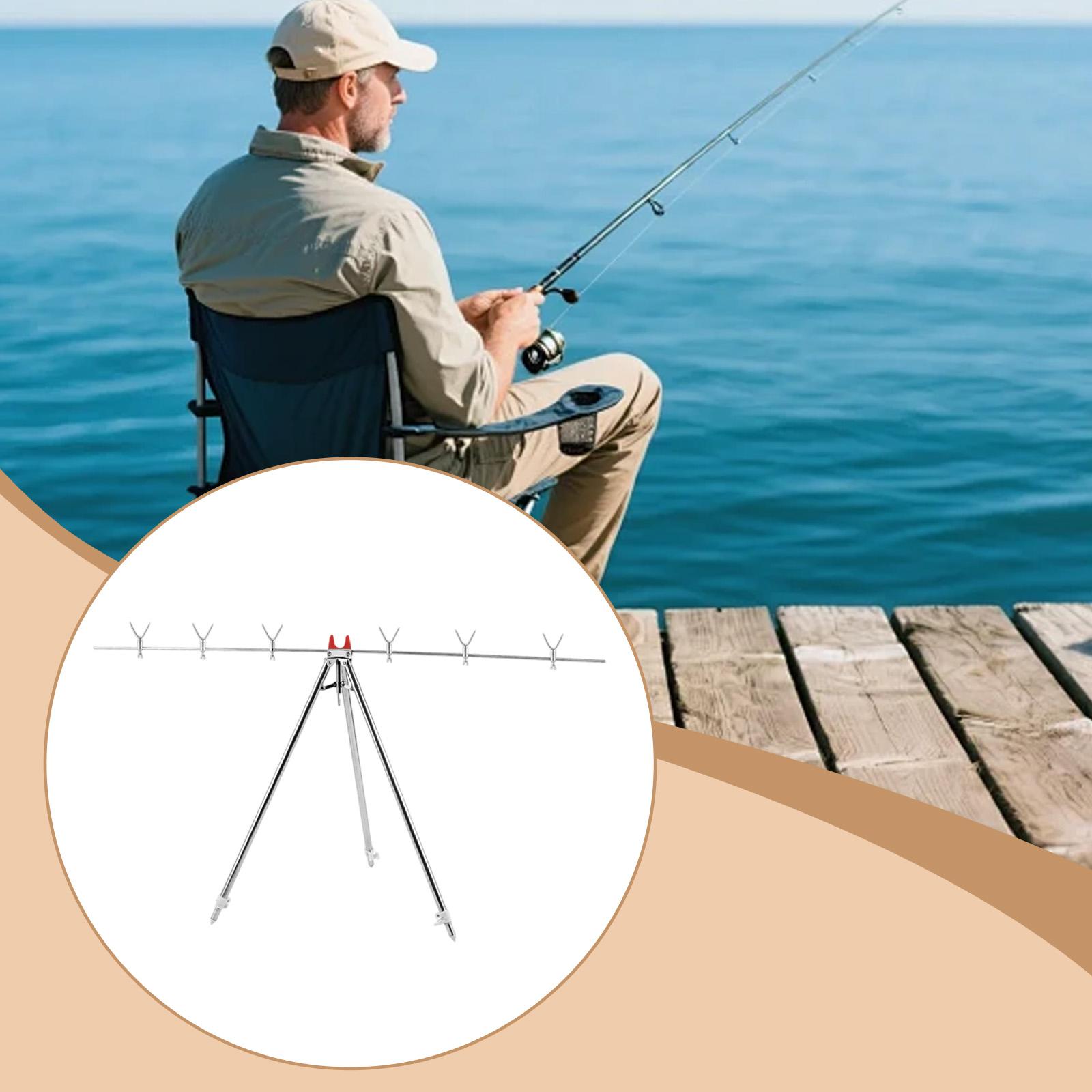 Adjustable Ice Fishing Rod Hol - Fishing Rod Rack avis et prix