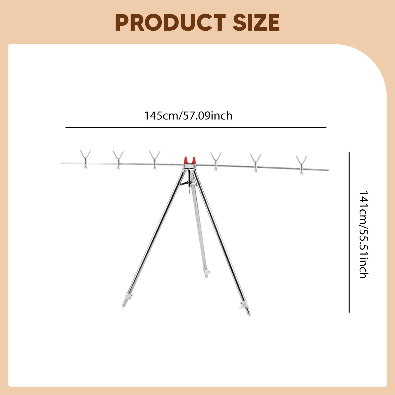 Adjustable Ice Fishing Rod Hol - Fishing Rod Rack avis et prix