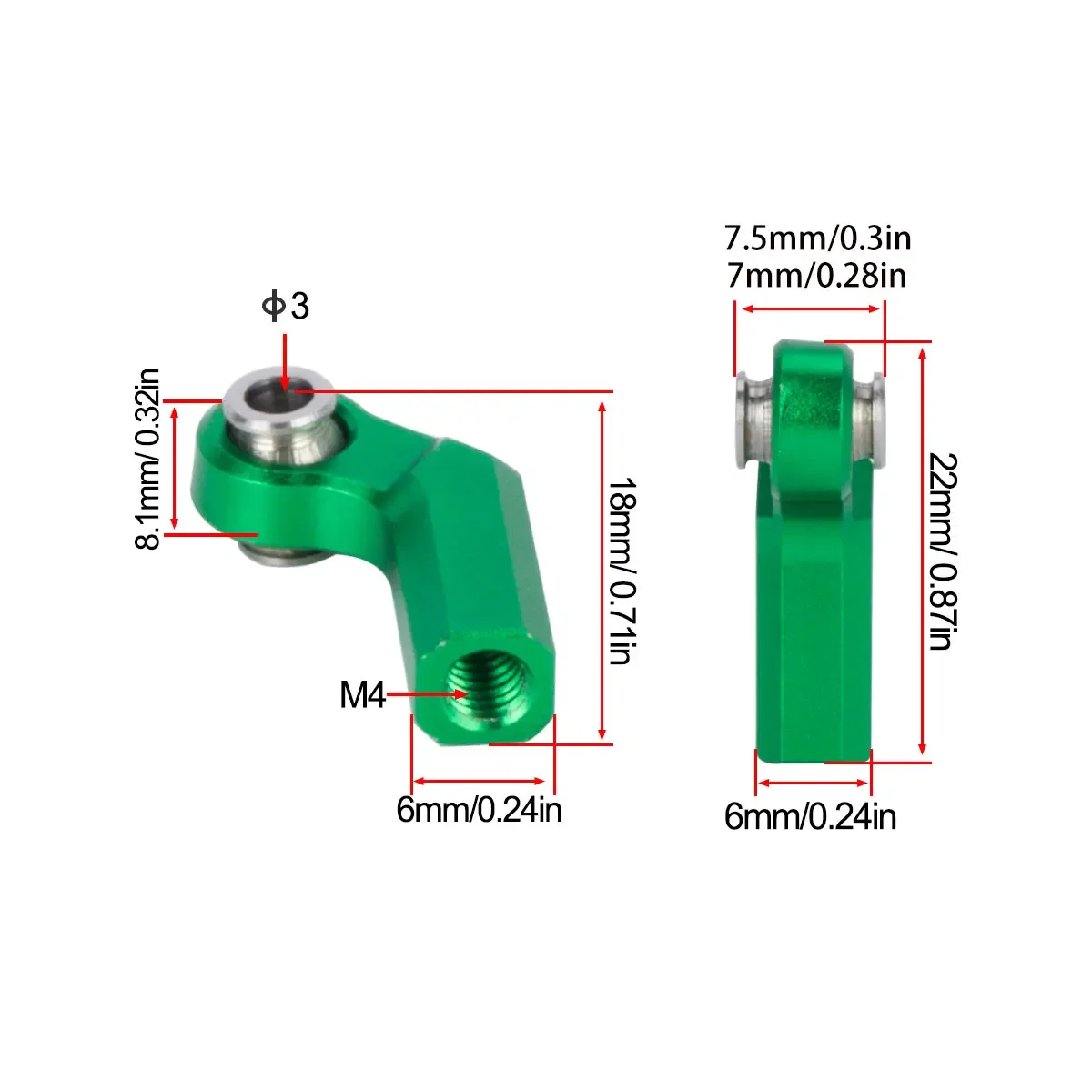 4Pcs M4 Metal Ball Head Holder - Fishing Rod Holder avis et prix