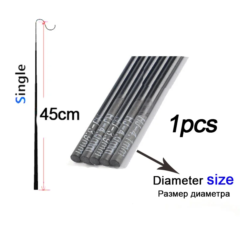 1.4mm-2.1mm 1 pieces 45cm Fish - Fishing Rod Tip Replacement avis et prix