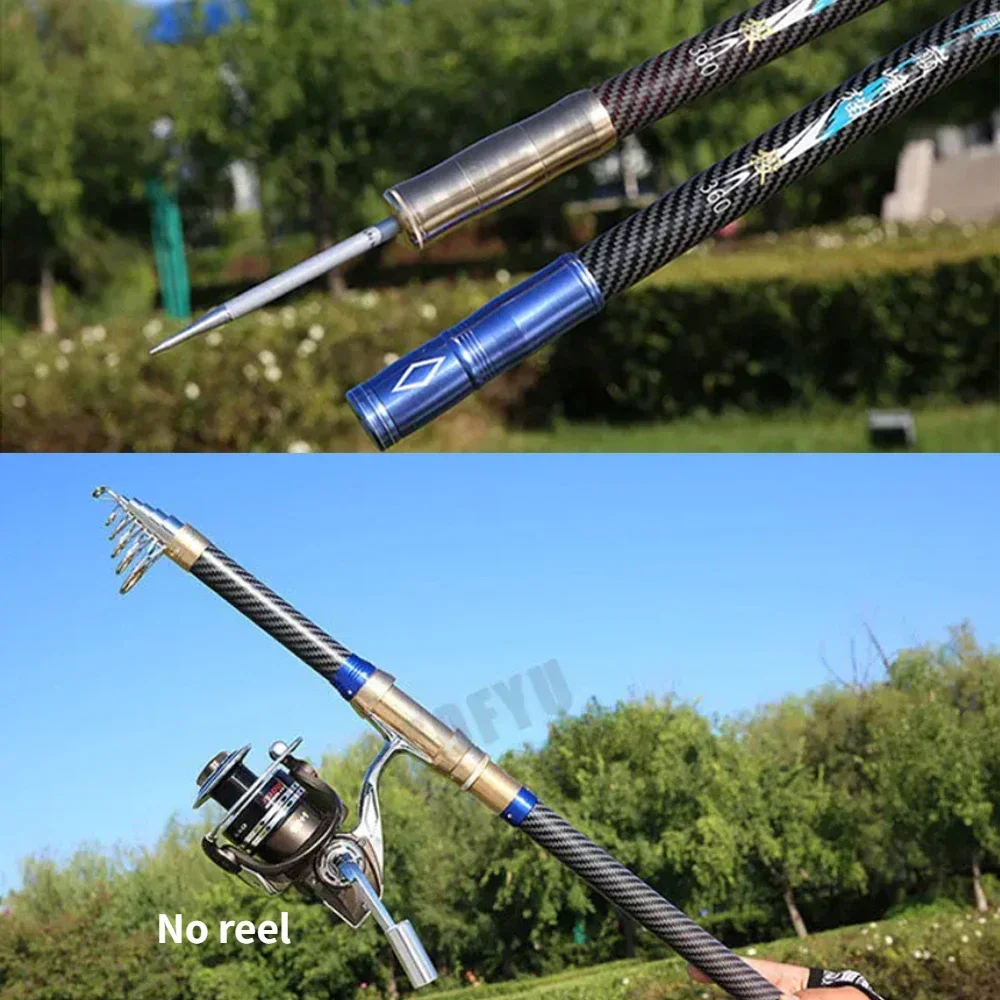 Best Telescopic Portable Rotar - Fishing Rod Surf avis et prix