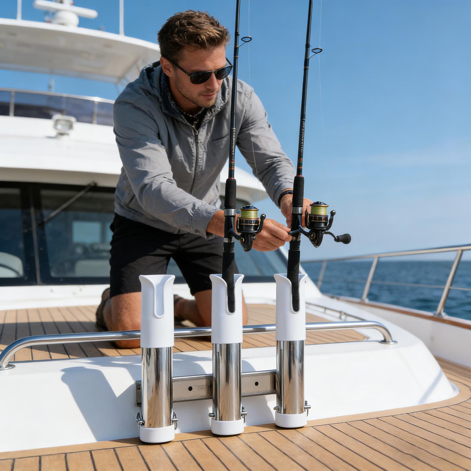 Rod Holder For Boat 3 Tube Lin - Fishing Rod Rack avis et prix