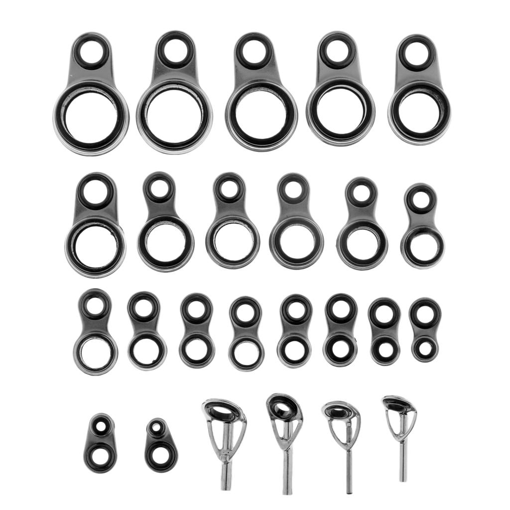 5 Pieces Fishing Rod Tip Kit S - Fishing Rod Guide Replacement avis et prix