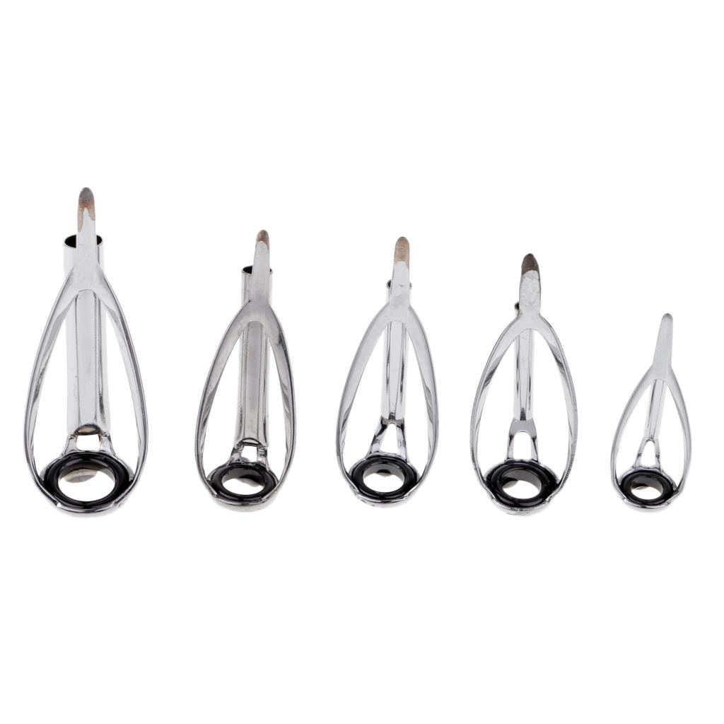 5 Pieces Fishing Rod Tip Kit S - Fishing Rod Guide Replacement avis et prix