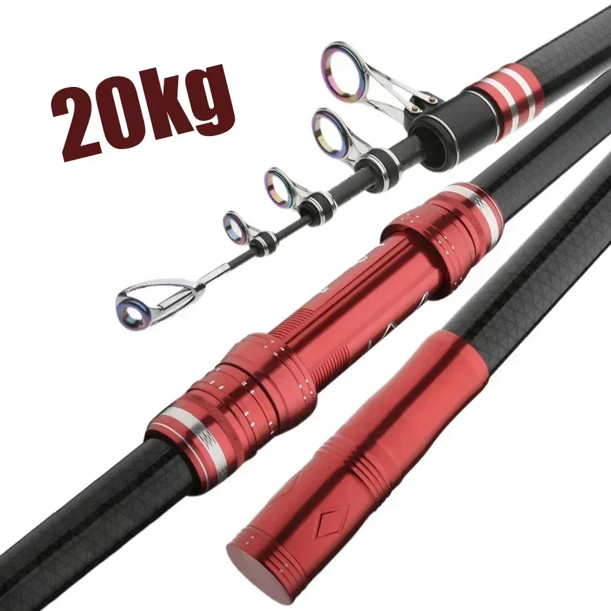 2.7m 3.6m 3.9m 4.5m Telescopic - Fishing Rod Surf avis et prix