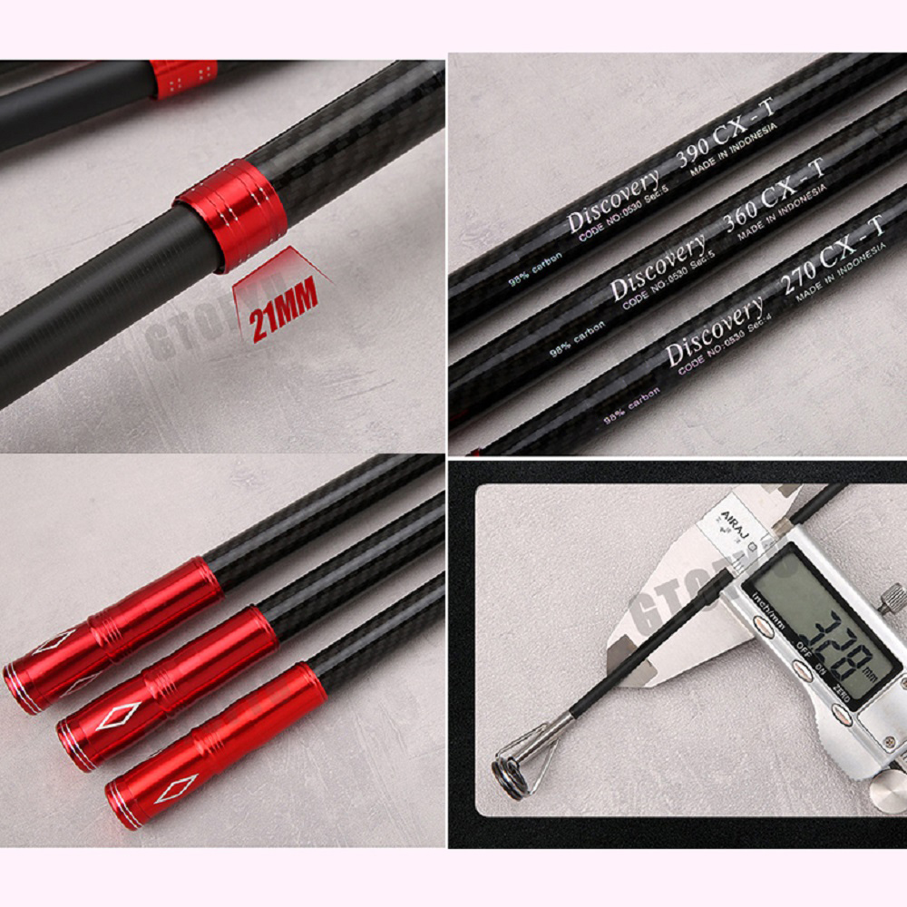 2.7m 3.6m 3.9m 4.5m Telescopic - Fishing Rod Surf avis et prix