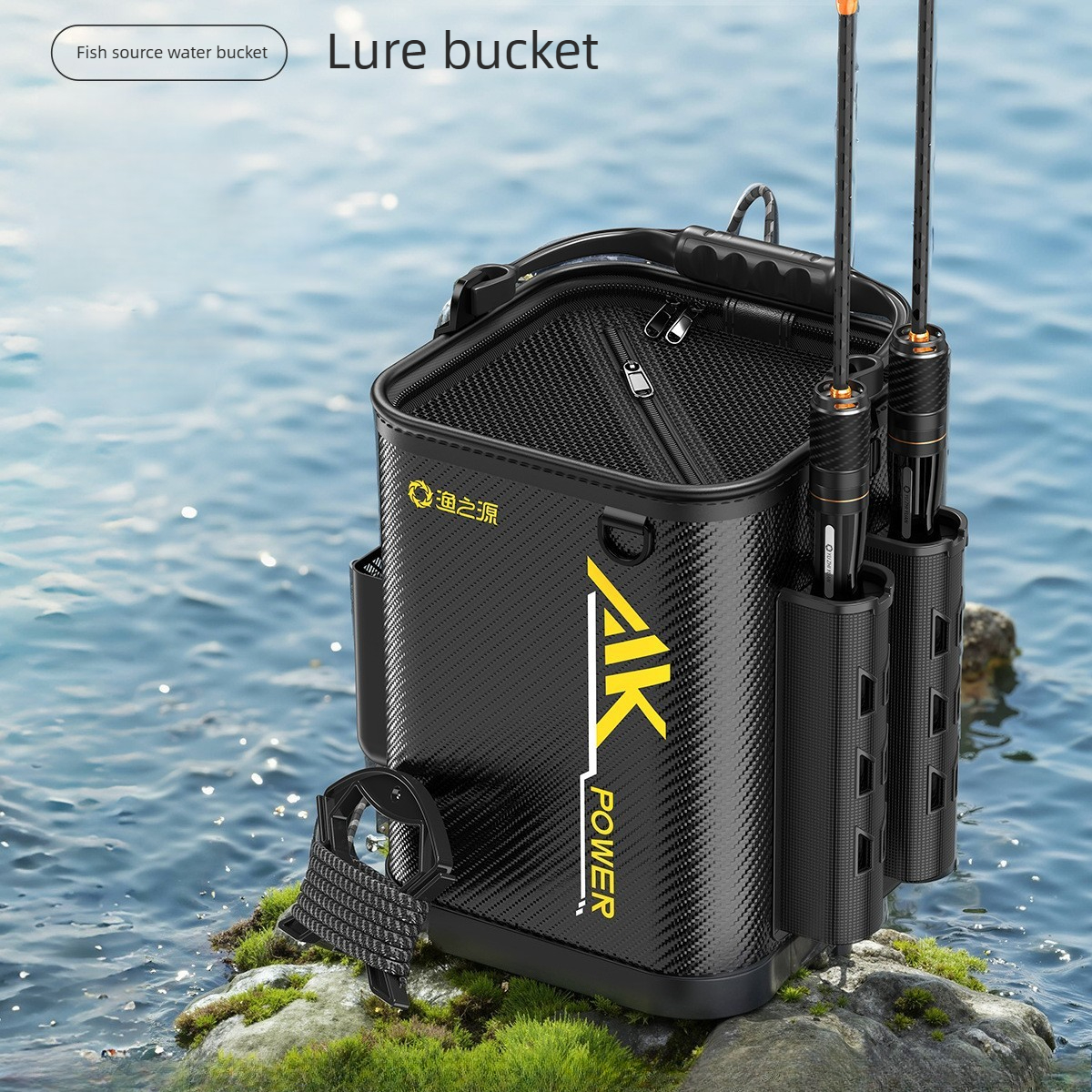 Multi-Functional Live Fish Buc - Fishing Rod Travel avis et prix