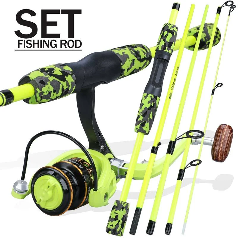 Sougayilang Portable 5 Section - Fishing Rod Combo avis et prix
