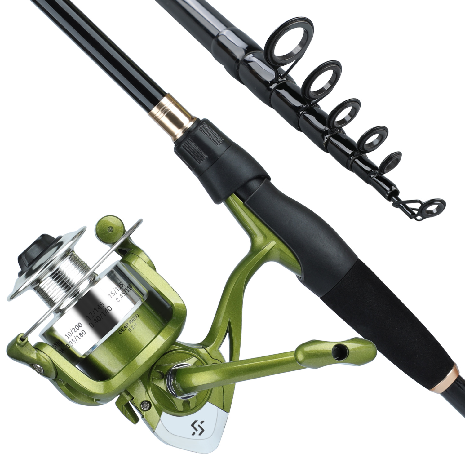 Sougayilang Telescopic Fishing - Fishing Rod Combo avis et prix