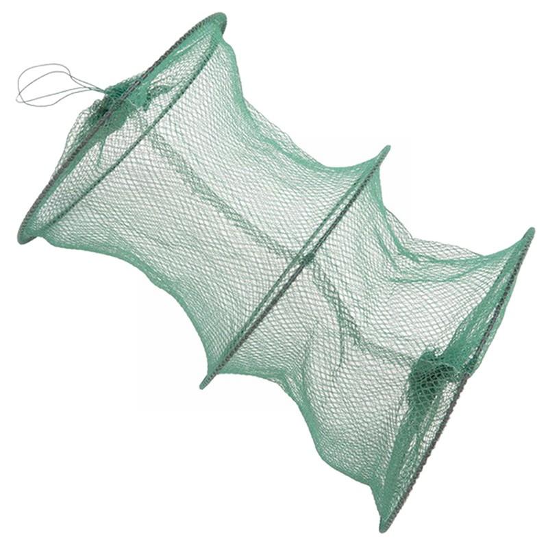Folding Round Nylon Mesh Metal - Fishing Rod Casting avis et prix