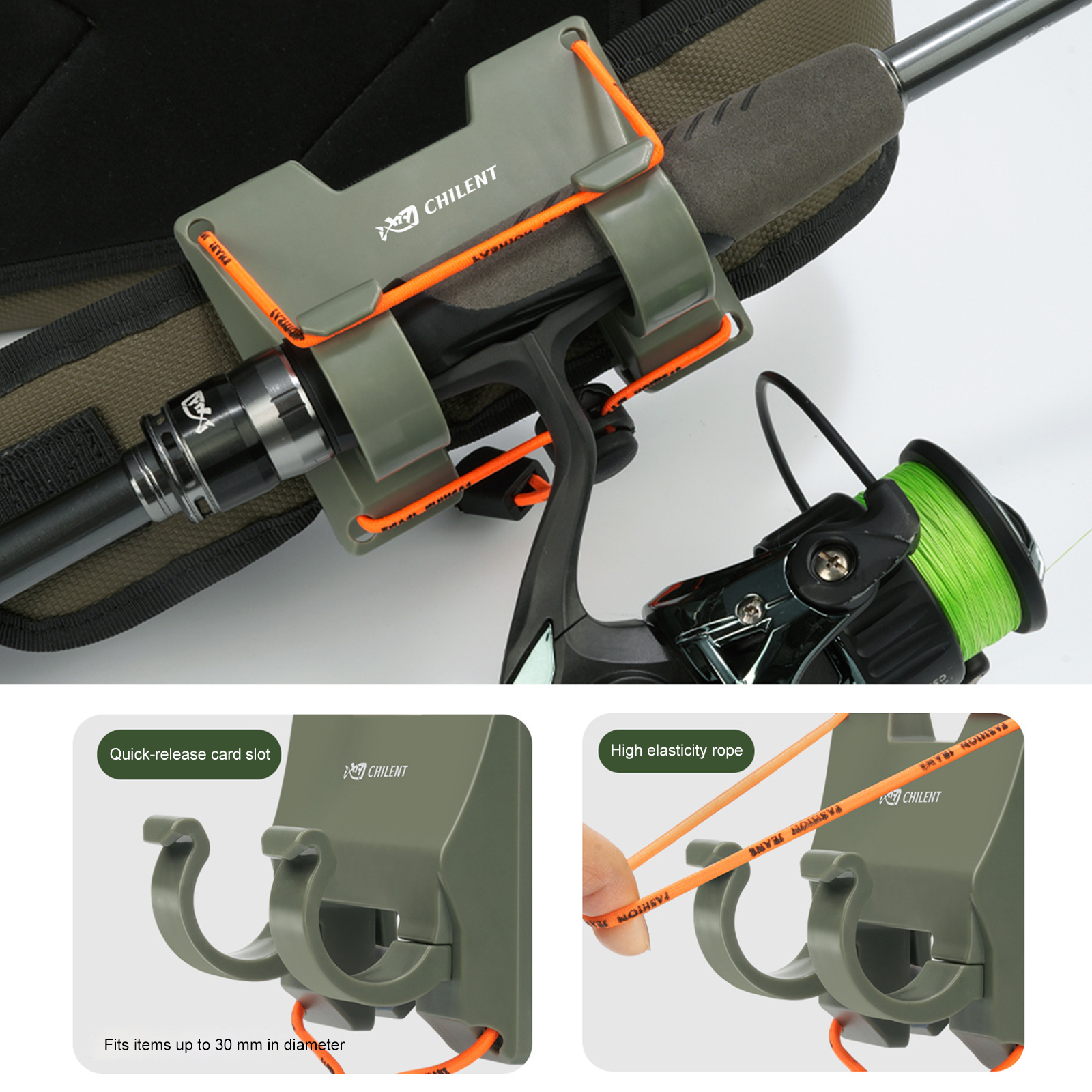 Outdoor Belt Clip Rod Holder H - Fishing Rod Fly avis et prix