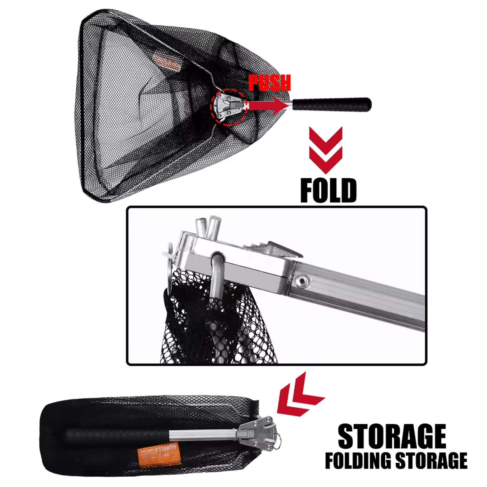 CAZULO Folding convenient fish - Fishing Rod Fly avis et prix