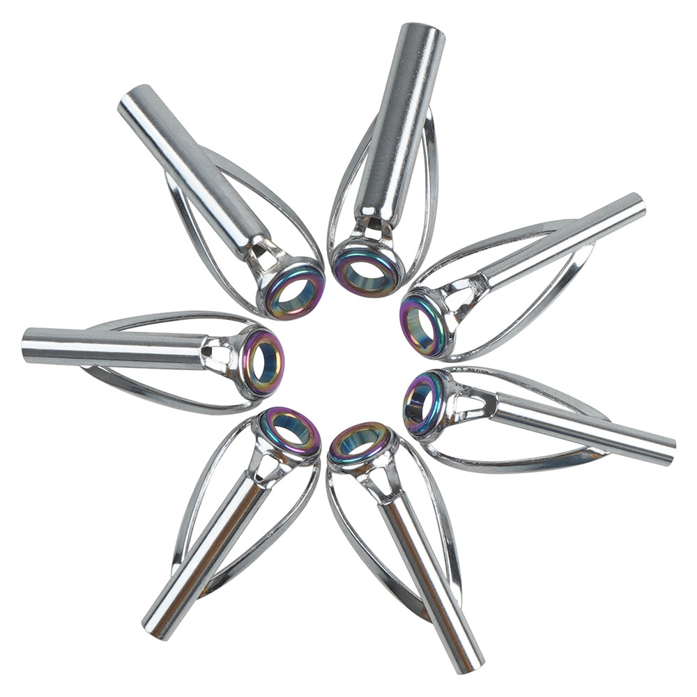10Pcs Fishing rod guide tips r - Fishing Rod Tip Replacement avis et prix