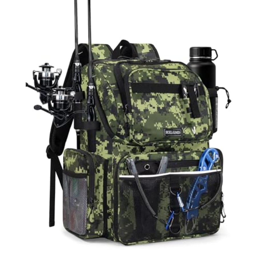 Fishing Backpack with Rod Hold - Fishing Rod Holder avis et prix