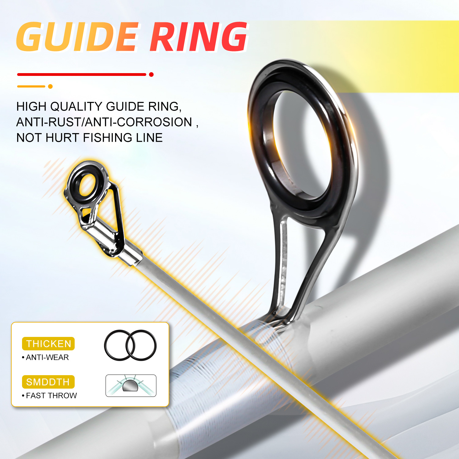 Sougayilang 2section Spinning  - Fishing Rod Combo avis et prix