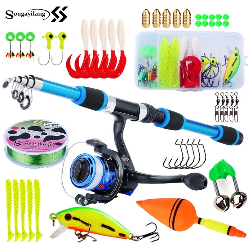 Sougayilang Kids Fishing Pole  - Fishing Rod Spinning avis et prix