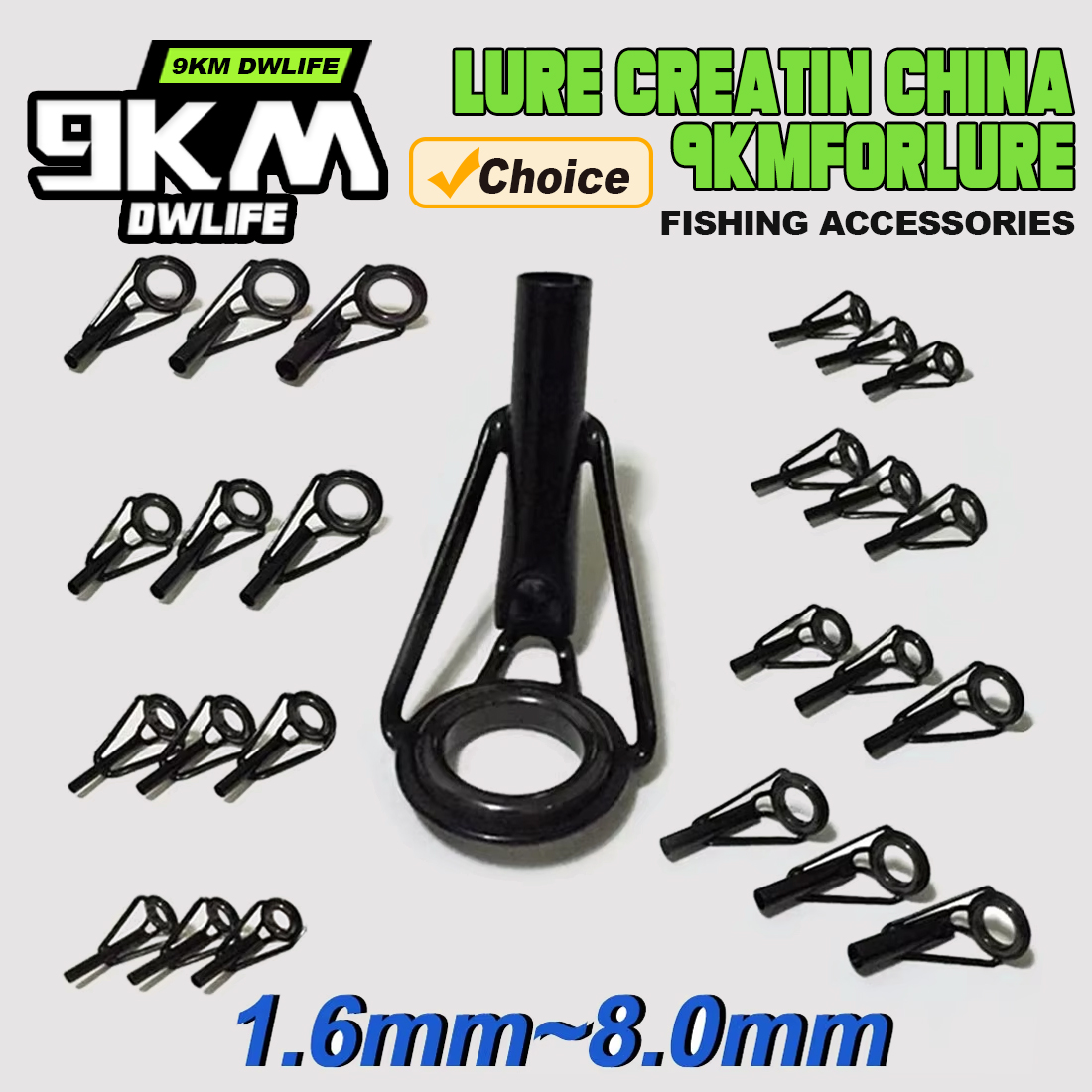 5Pcs Fishing Rod Tip Guides Re - Fishing Rod Tip Replacement avis et prix