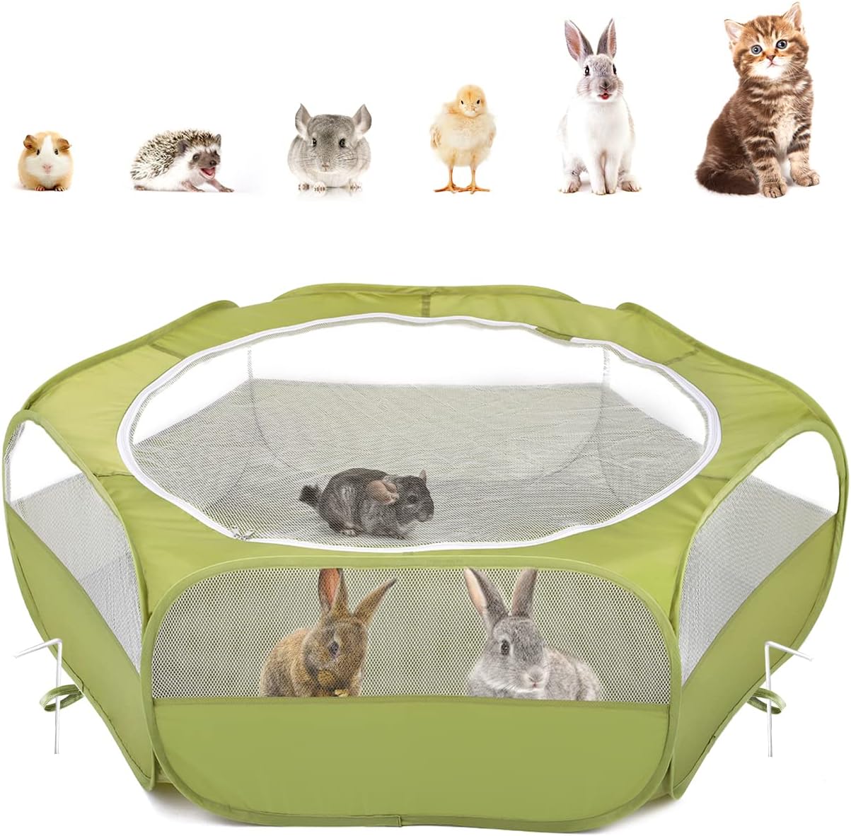 Pawaboo Small Animals Playpen  - Fishing Rod Travel avis et prix